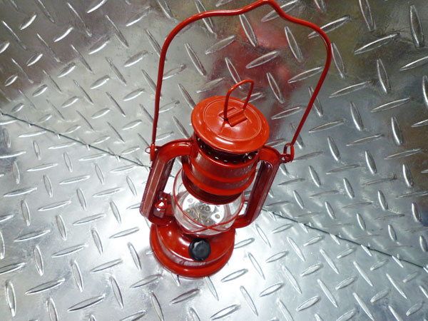 ウォームウール LEDランタン(レッド) LEDランプ 照明 アウトドア 非常灯 携帯用ライト 災害 緊急 地震 LEDライト 西海岸風 インテリア アメリカン雑貨通販格安セール情報 楽天 通販