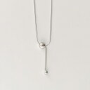 ylR|Xz ance SV925 Slide Ball Necklace