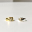 【ネコポス送料無料】 ance SV925 Dot Stone Ring