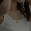 ylR|Xz ance SV925 Coin Dot Necklace