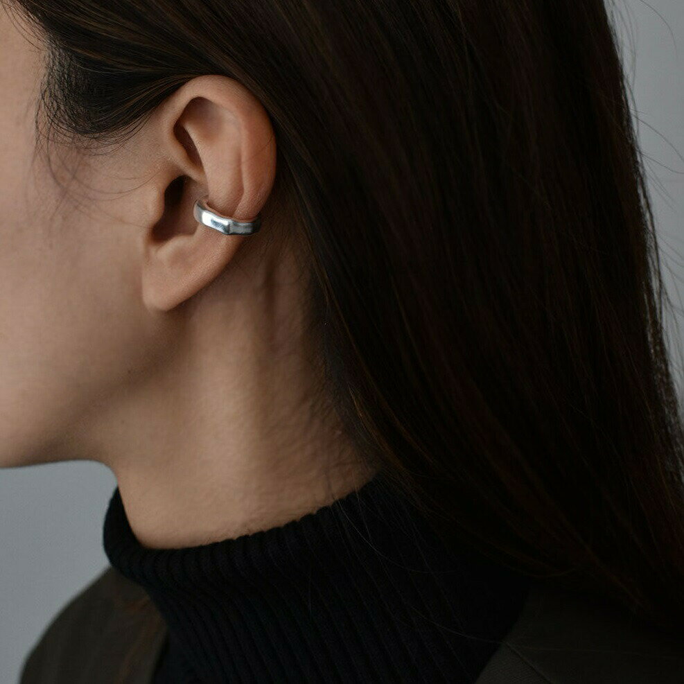 乐天商城 - 【a n c e】SV925 Nuance Chic Line Earcuff