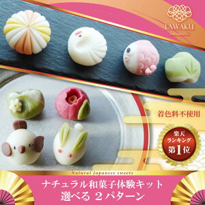 ナチュラル和菓子体験キット【190g】【チョコあん】 着色料不使用 ねりきり 手作りキット 無添加 ギフト 和菓子手作り 誕生日 プレゼント あんこスィーツ ネオ和菓子 生菓子 おうち時間 お祝い お正月 冬和菓子 パーティー スイーツおせち