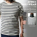 ポイント10倍★【送料無料】AVIREX アビレックス AVIREX Tシャツ アビィレックス AVIREX avirex アビレックス ボーダー tシャツ 6...