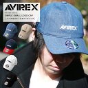 セール価格からさらにお得なクーポン配布中★AVIREX アビレックス ロゴ ローキャップ 14916700【SALE 返品・交換不可】