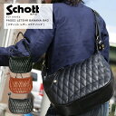 年末年始セール 最大23%OFFクーポン配布 Schott ショット パディット レザー バナナ バック レザーバック 革カバン ボディバッグ 3109022 本革 2023 AW 新作【クーポン対象外商品】【返品・交換不可】