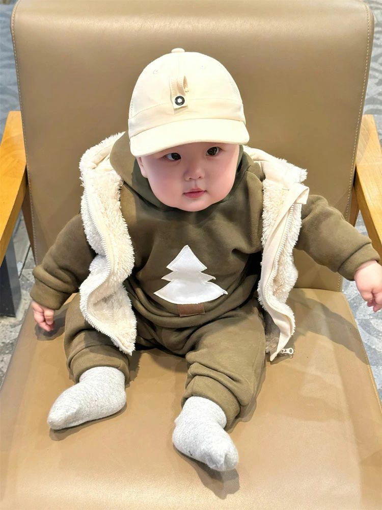 キッズ ボア ベスト コート モコモコ アウター くま耳 男の子 女の子 防寒 子供服 ...