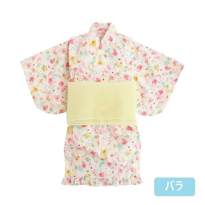 子供 浴衣 女の子 セパレート キッズ 浴衣 女の子 浴衣ドレス 夏祭り 花火大会 盆踊り