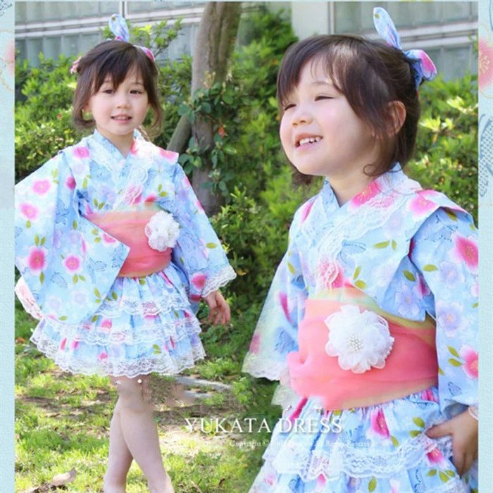 浴衣 子供 女の子 100 黒 3点セット 浴衣セット 100％綿 キッズ浴衣 兵児帯 夏祭り...