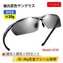 【ワンダフルデー開催中 P5倍】Lazata サングラス 調光 偏光 メンズ UVカット 自転車 運転 SUNGLASS 変色 めがね 野球 ランニング ゴルフ...