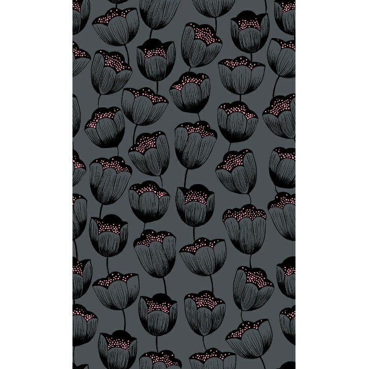 MAGIC TULIPS / DARK GRAY