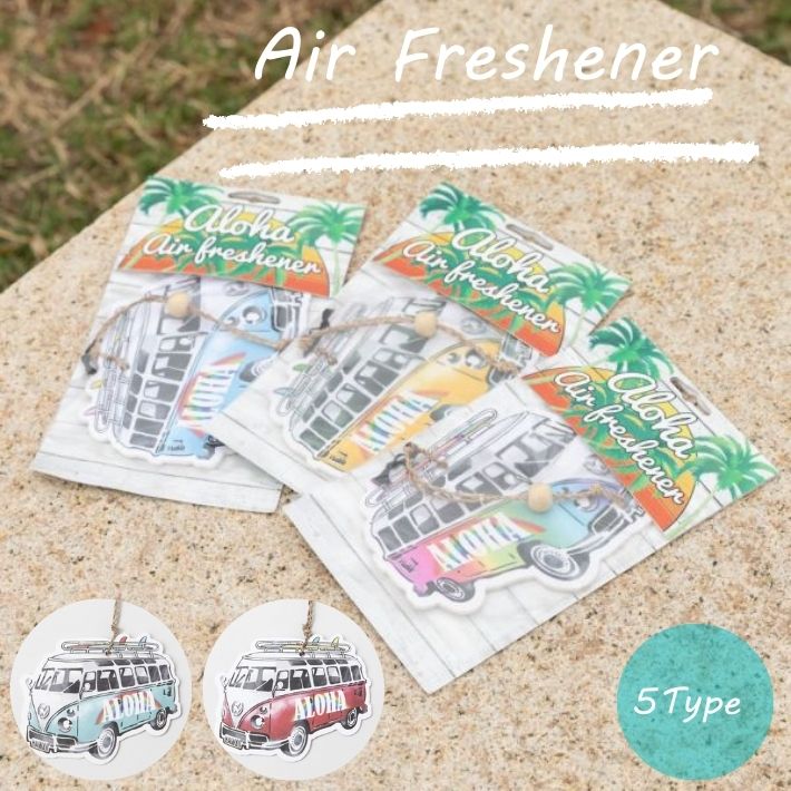 芳香剤 車 吊り下げ ルームフレグランス エアフレッシュナー トイレ カー用品 カーアクセサリー お部屋 個室 かわいい おしゃれ ハワイ ハワイアン雑貨 プチ...
