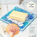 【Kahiko】 ハワイアンビーチタイルトレイ