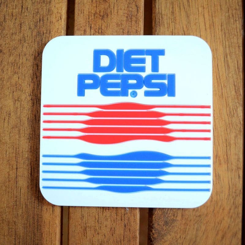 コースター DIET PEPSI ラバー PEPSI-DIETPEPSI-coaster キッチン おしゃれ 北欧 シリコン アメリカ 珪藻土 手作り アメリカ雑貨 食器 カトラリー グラス キャラクター 生活雑貨