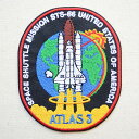 ロゴワッペン NASA ナサ(STS-066) NFC-001-066 ワッペン アイロン 通販 アップリケ ブレザー シャツ エンブレム アルファベット イニシャル ミリタリー 入園 名前 キャラクター