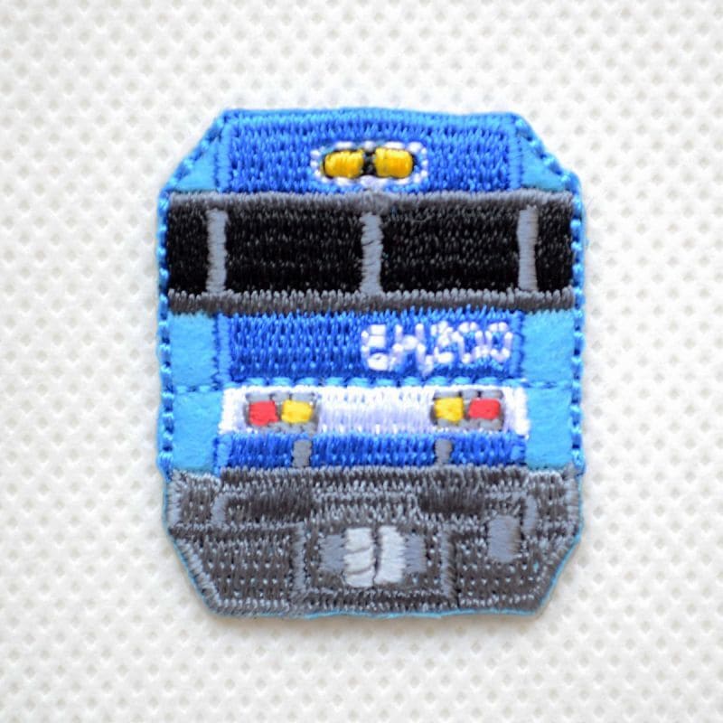【クーポン配布中】鉄道/電車 トレインミニワッペン EH200 ブルーサンダー TR380-TR58 アイロン アップリケ パッチ アルファベット エンブレム 名前 ミリタリー 車 ディズニー ワッペンのサムネイル
