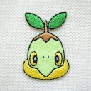 ワッペン ポケットモンスター ナエトル PDS021 ワッペン アイロン ブランド 通販 アップリケ ブレザー シャツ エンブレム アルファベット イニシャル ミリタリー 入園 名前 キャラクター
