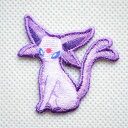 ポケモン ポケットモンスター エーフィ ワッペン アイロン ブランド キャラクター POS018 大人向け 通販 アップリケ アルファベット イニシャル 入園 名前