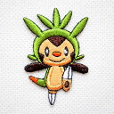 ワッペン ポケットモンスター ハリマロン PXS004 ワッペン アイロン ブランド 通販 アップリケ ブレザー シャツ エンブレム アルファベット イニシャル ミリタリー 入園 名前 キャラクター