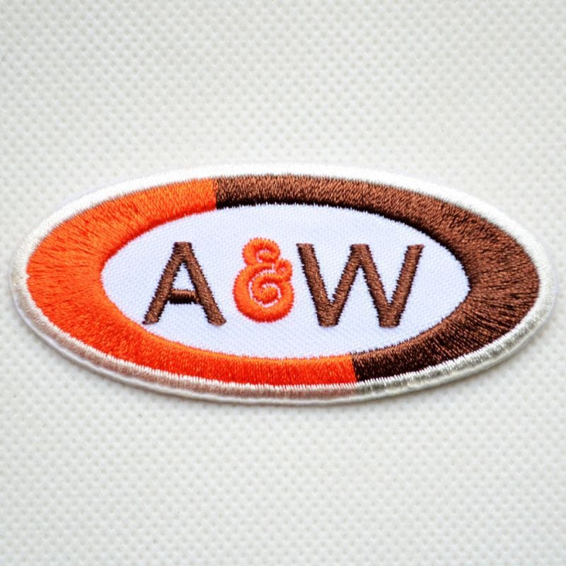 ワッペン A&W BAI-001 ワッペン アイロン ブランド 通販 アップリケ ブレザー シャツ エンブレム アルファベット イニシャル ミリタリー カンパニー 名前 キャラクター SSSのサムネイル