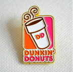 ピンバッジ ダンキンドーナツ Dunkin' Donuts アメリカン P-DONUT 通販 ミリタリー カンパニー キャラクター バイク 雑貨