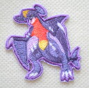 ポケモン ポケットモンスター ガブリアス ワッペン アイロン シール 刺繍 キャラクターグッズ 入園準備 入学準備 POS029 ブランド 大人向け アップリケ...