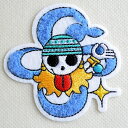 刺繍シール ワンピース ONE PIECE ナミ サガラ ステッカー S03Y3010 キャラクター スーツケース スマホ かっこいい かわいい 車 アウトドア...
