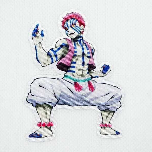 ワッペン 鬼滅の刃 猗窩座 あかざ BAN800-BAN27 ワッペン アイロン ブランド 通販 アップリケ ブレザー シャツ エンブレム アルファベット イニシャル ミリタリー 入園 名前 キャラクターのサムネイル