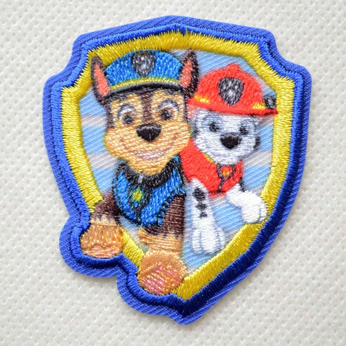 ワッペン パウパトロール チェイス & マーシャル エンブレム T01Y3252 大人向け 子供向け 服 グッズ お..