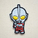 ウルトラマン ワッペン アイロン ブランド ウルトラヒーロー PU350-PU42 大人向け アップリケ アルファベット イニシャル 入園 名前 キャラクター