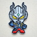 ウルトラマン ゼロ ワッペン アイロン ブランド ウルトラヒーロー PU350-PU45 大人向け アップリケ アルファベット イニシャル 名前 キャラクター SSS