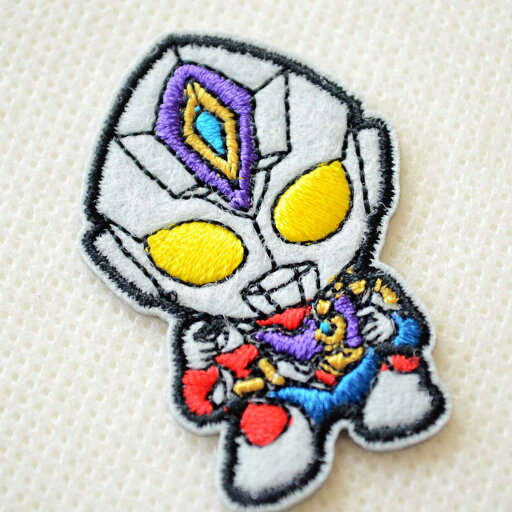 ワッペン ウルトラマンデッカー ウルトラヒーローズ PU3501-PU63 ブランド 通販 アップリケ アルファベット イニシャル 入園 名前 キャラクター