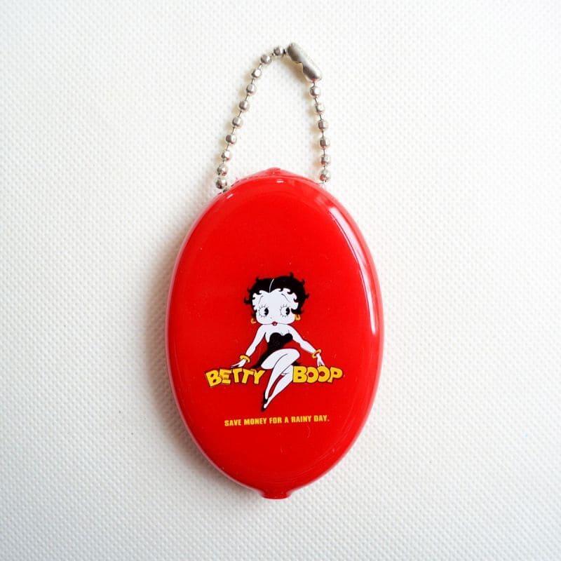 樂天商城 - コインケース ベティブープ Betty Boop レッド ラバー BT-RED 小銭入れ キーホルダー アメリカ アメリカ雑貨 シリコン ブランド