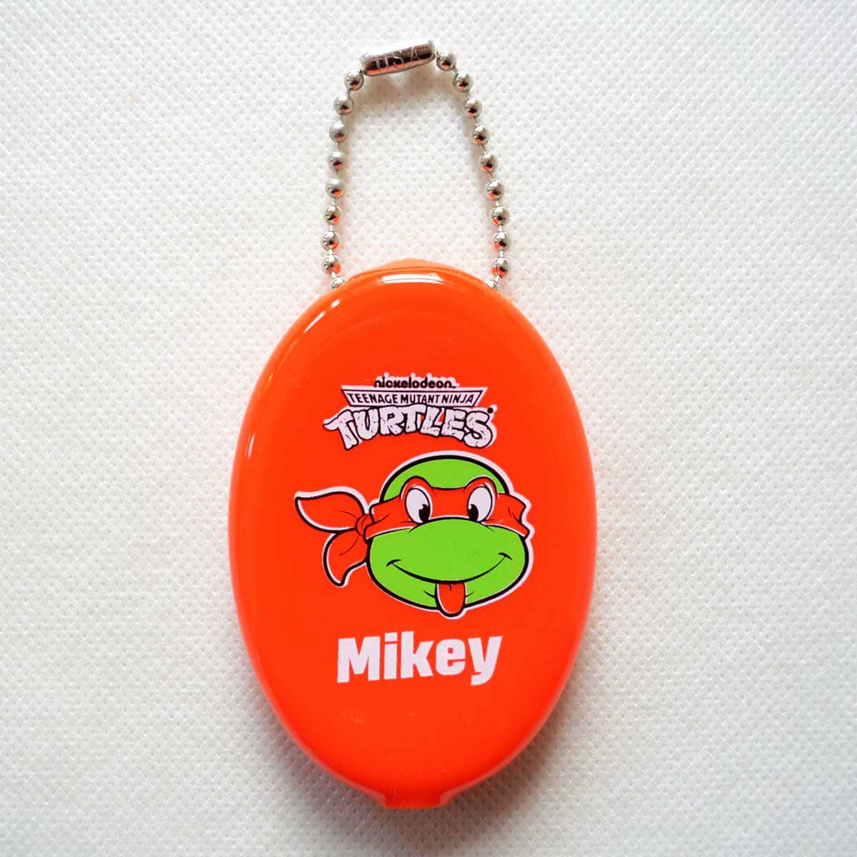 コインケース キーホルダー タートルズ TURTLES オレンジ TMNT-02-OR 小銭入れ キーホルダー アメリカ ..
