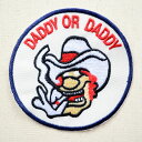 アメリカンワッペン DADDY OR DADDY KOF-009 ワッペン アイロン ブランド 通販 アップリケ ブレザー シャツ エンブレム アルファベット ...