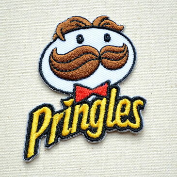 ワッペン プリングルス/Pringles LJW-048 ワッペン アイロン ブランド 通販 アップリケ ブレザー シャツ エンブレム アルファベット イニシャル ミリタリー カンパニー 名前 キャラクター