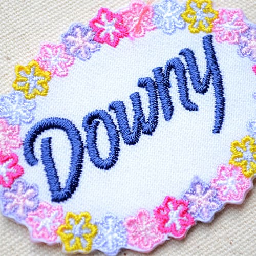 ワッペン ダウニー Downy MW-024 ワッペン アイロン ブランド 通販 アップリケ ブ...