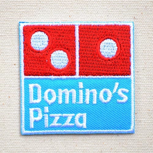 ワッペン Domino Pizza ドミノピザ(S) MW-