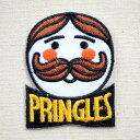 ワッペン プリングルス Pringles(S) MW-080 ワッペン アイロン ブランド 通販 アップリケ ブレザー シャツ エンブレム アルファベット イニシャル ミリタリー カンパニー 名前 キャラクター