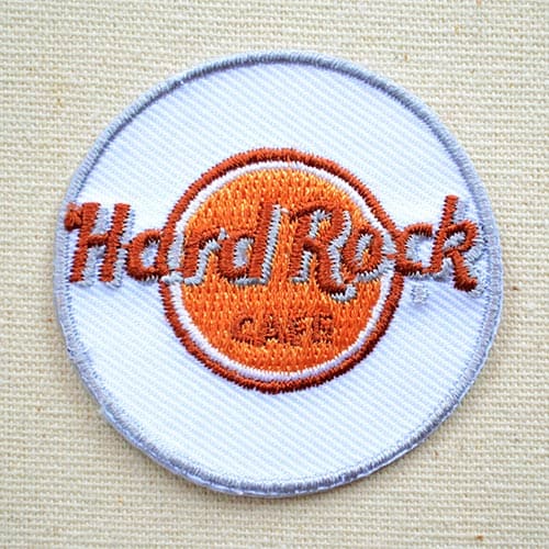 ワッペン Hard Rock CAFE/ハードロックカフェ(S) MW-101 ワッペン アイロン ブランド 通販 アップリケ ブレザー シャツ エンブレム アルファベット イニシャル ミリタリー カンパニー 名前 キャラクターのサムネイル