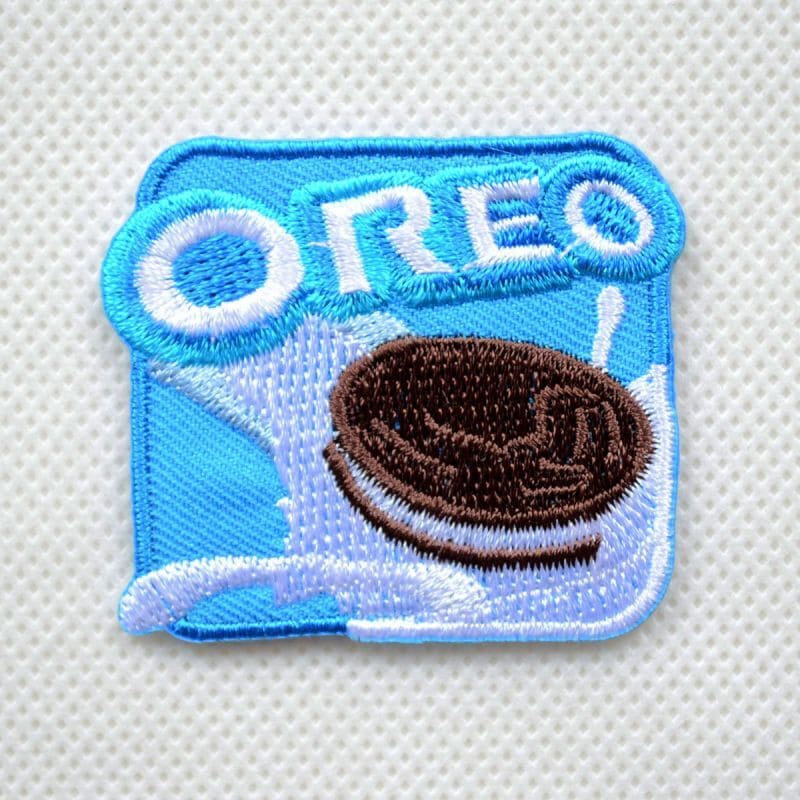 楽天ワッペン通販 ワッペンストアミニワッペン OREO オレオ MW081 ワッペン アイロン ブランド 通販 アップリケ ブレザー シャツ エンブレム アルファベット イニシャル ミリタリー カンパニー 名前 キャラクター SSS