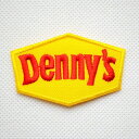 ワッペン デニーズ Denny's MW084 ワッペン アイロン ブランド 通販 アップリケ ブレザー シャツ エンブレム アルファベット イニシャル ミリタリー カンパニー 名前 キャラクター