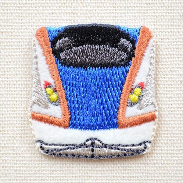 鉄道/電車 トレインミニワッペン W7系北陸新幹線 TR380-TR60 アイロン アップリケ パッチ アルファベッ..