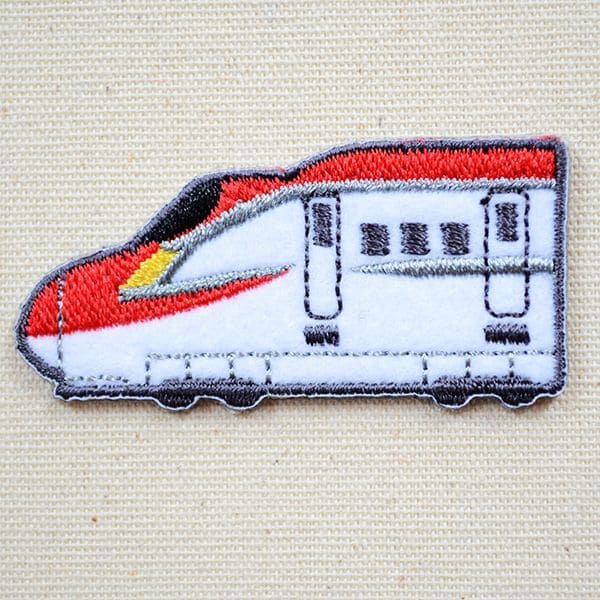 樂天商城 - 鉄道/電車 トレインシールワッペン E6系スーパーこまち PTR481-PTR933 アイロン アップリケ パッチ アルファベット エンブレム 名前 ミリタリー 車 ディズニー ワッペン