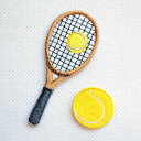 ワッペン テニス(2枚組) RG450-25046 ワッペン アイロン ブランド 通販 アップリケ ブレザー シャツ エンブレム アルファベット イニシャル ミ...