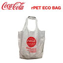 Coca-Cola コカコーラ エコバッグ Mサイズ Pause／ホワイト PJ-ECO06 おしゃれ 買い物バッグ トートバッグ 収納ポケット アメリカ rPET ECO BAG