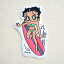 ワッペン ベティブープ Betty Boop(サーフィン) BTS03 ワッペン アイロン ブランド 通販 アップリケ ブレザー シャツ エンブレム アルファベット イニシャル ミリタリー 入園 名前 キャラクター SSS