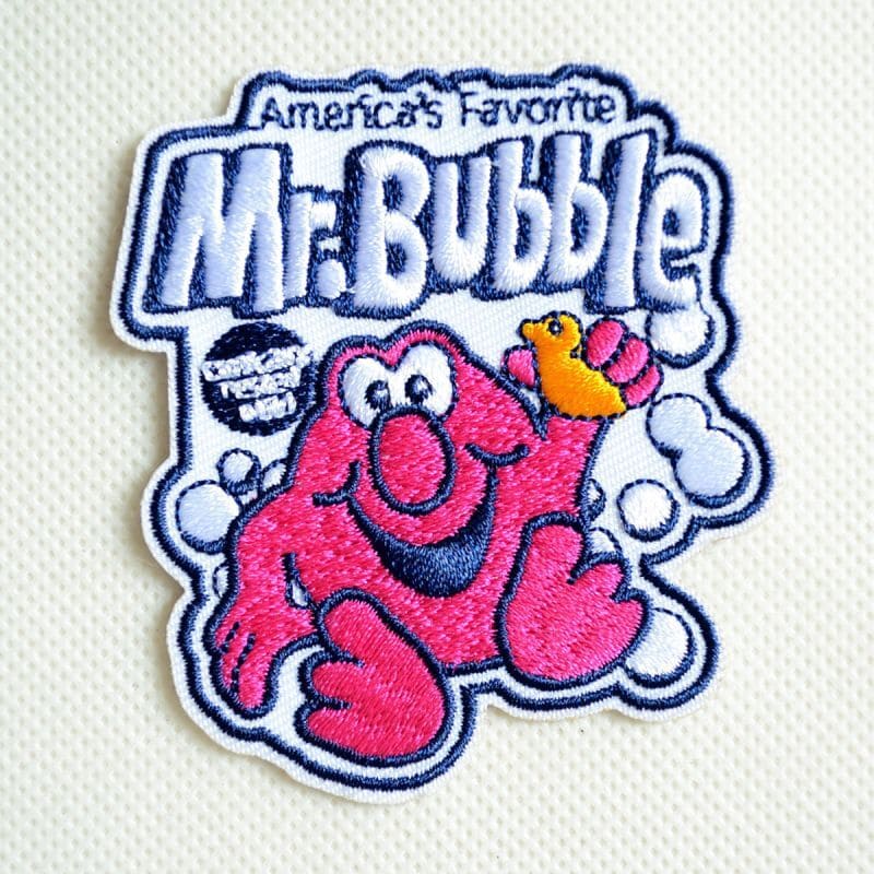 樂天商城 - ワッペン ミスターバブル Mr BUBBLE BUBBLE ワッペン アイロン ブランド 通販 アップリケ ブレザー シャツ エンブレム アルファベット イニシャル ミリタリー 入園 名前 キャラクター