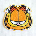 ワッペン ガーフィールド GARFIELD フェイス GF-00010-1 ワッペン アイロン ブランド 通販 アップリケ ブレザー シャツ エンブレム アルファベット イニシャル ミリタリー カンパニー 名前 キャラクター