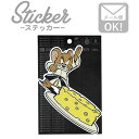 ステッカー 車 かっこいい おしゃれ リメイク カワイイ トムとジェリー クロス素材ダイカット TJ-049 チョップ 防水 アウトドア SSS