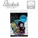 ステッカー 車 かっこいい ブランド アウトドア スマホ 4枚セット STECKER PACK ワンピース PCK-008